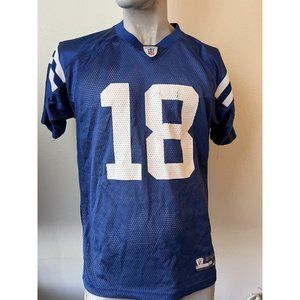 Payton Manning Indianapolis Colts Reebok NFL Equipment Jersey Size XL (18-20)